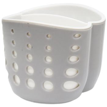 Actuel Plastic Sponge Holder 2 Compartments - buy, prices for Auchan - photo 1