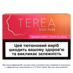 Стіки тютюновмісні Terea Ruby Fuse 20шт
