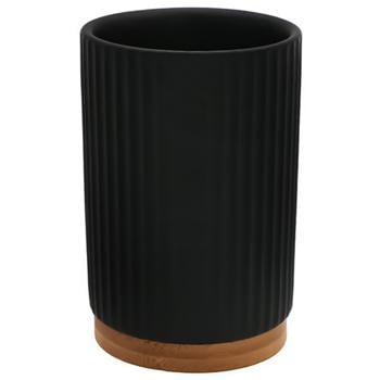 Glass Actuel black for bathroom - buy, prices for Auchan - photo 1