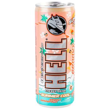 Напій енергетичний Hell Groovy Grapefruit 250мл Напій енергетичний Hell Groovy Grapefruit 250мл - купити, ціни на - фото 2
