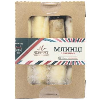 Млинці Закрома з вишнями 480г