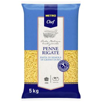 Metro Chef Penne Rigate Pasta 5kg