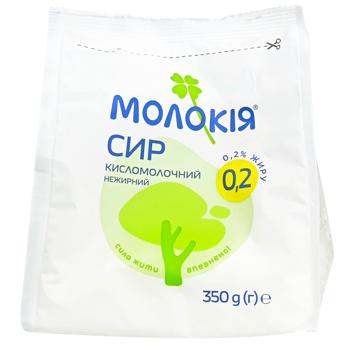 Творог Молокія 0,2% 350г