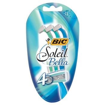 Бритва BIC Soleil Bella Colours женская 3шт
