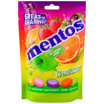 Mentos Fruit Mix Dragee 160g - buy, prices for Epicentr FOOD - photo 1