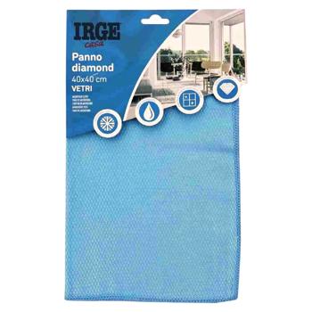 Мікрофібра Irge для скла Diamond 40*40cм - купить, цены на Grono - фото 1