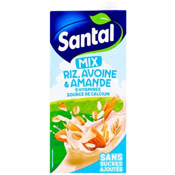 Santal Ultra-pasteurized Drink Made from Rice, Oats and Almonds 1l - buy, prices for WINETIME - photo 2