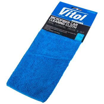 Vitol Universal Microfiber Car Cleaning Cloth 30х30cm