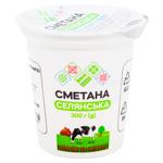 Сметана Эко Селянская 15% 300г