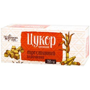 Ukrainska Zirka Cane Brown Sugar 250g - buy, prices for COSMOS - photo 1