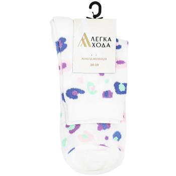 Legka Hoda Milk Women's Socks s.25 - buy, prices for Auchan - photo 1