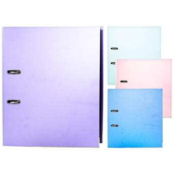 Папка-регистратор Buromax Pastel A4 70мм в ассортименте - купить, цены на MasterZoo - фото 1