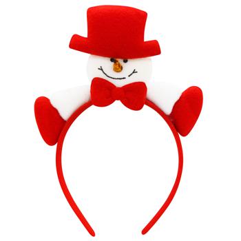 Santa Claus, Snowman Hoop on Head 24cm in Assortment - buy, prices for MegaMarket - photo 2