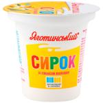 Десерт сирковий Яготинський зі смаком ваніліну 15% 100г