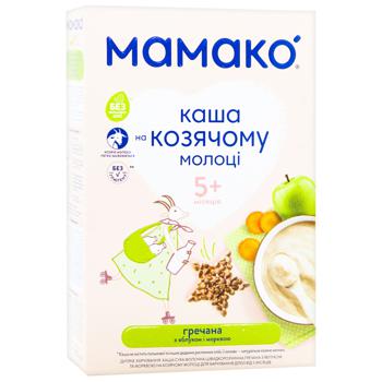 Mamako Buckwheat Porridge with Apple and Carrots in Goat Milk 200g - buy, prices for Auchan - photo 2