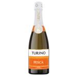 Напій винний ігристий Turino Pesca Salute білий напівсолодкий 6,5% 0,75л
