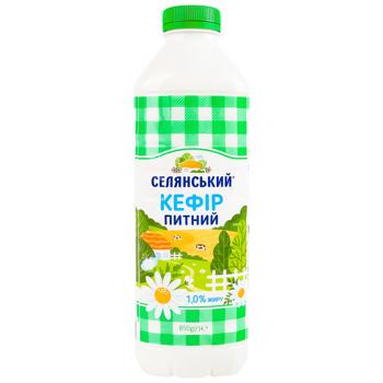 Selianskyi Kefir 1% 850g - buy, prices for COSMOS - photo 1