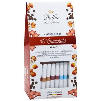 Dolfin Assorted Milk and Dark Chocolate Set 100g - buy, prices for WINETIME - photo 2