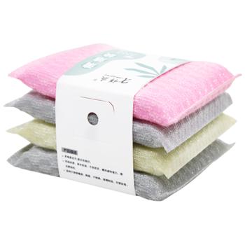 Скребок-губка деликат 4шт 12*8,5см - купить, цены на Таврия В - фото 3