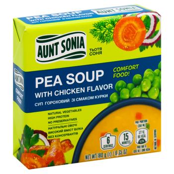Aunt Sonya Pea Soup with Chicken 180g