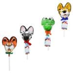 Becky's Cola, Lemon, Orange and Strawberry Flavored Lollipops 9g*15pcs