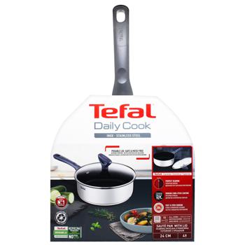 Tefal Daily Cook Sauté Pan with Lid 24cm - buy, prices for METRO - photo 4