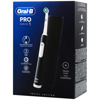 Електрична зубна щітка Oral-B Pro 750 чорна - купити, ціни на METRO - фото 1