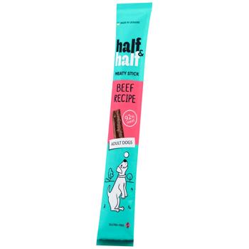 Ласощі для собак Half&Half Meaty Stick паличка з яловичиною 12г - купити, ціни на MasterZoo - фото 1