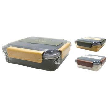 Ланчбокс зі стальною вставкою 700мл 462-700ML-65028 - купити, ціни на Таврія В - фото 1