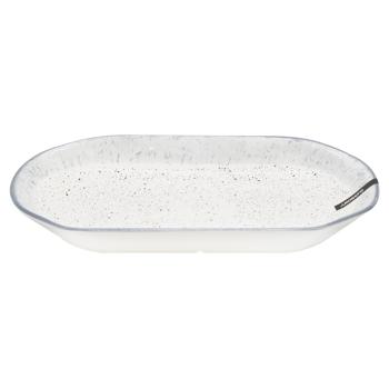 Ardesto Siena White-Gray Dish 32*18cm - buy, prices for MegaMarket - photo 2