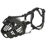 Намордник Trixie Muzzle Flex силиконовый L 27см черный