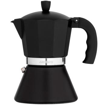Ardesto Gemini Trento Black Geyser Coffee Maker 6 cups - buy, prices for MegaMarket - photo 1