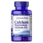 Кальцій Магній Вітамін Д, Calcium Magnesium with Vitamin D, Puritan's Pride, 120 капсул