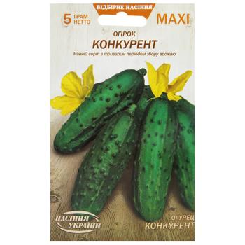 Семена Семена Украины Maxi Огурец Конкурент 5г - купить, цены на - фото 1