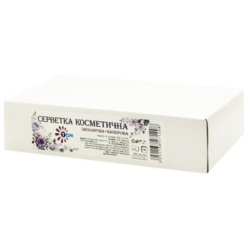 TCM Two Layer Cosmetic White Napkins Rectangle Box 80pcs - buy, prices for - photo 4