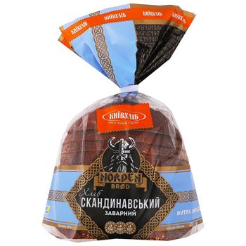 Kyyivkhlib Scandinavian Sliced Custard Half Bread 400g - buy, prices for COSMOS - photo 1