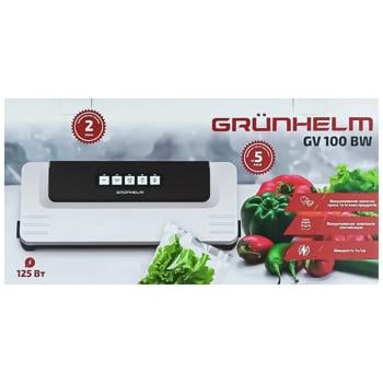 Побутовий вакууматор Grunhelm GV 100 BW - купити, ціни на Auchan - фото 1