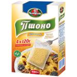 Крупа фас. ЧЕМПІОН Пшоно / 4*120г