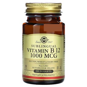 Vitamin b12 Solgar 100pcs Usa - buy, prices for Biotus - photo 1