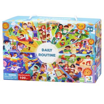 Dodo Daily Routine Puzzle 100 elements