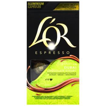 Кофе в капсулах L'OR Espresso Dubai Chocolate Style 5,2г*10шт - купить, цены на NOVUS - фото 3