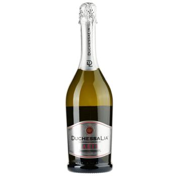 Вино игристое DuchessaLia Asti DOCG Dolce белое сладкое 7% 0,75л - купить, цены на Чудо Маркет - фото 1