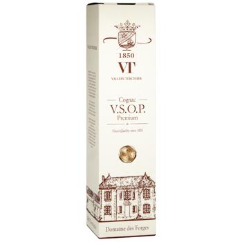 Коньяк Vallein Tercinier VSOP 40% 0,7л - купити, ціни на КОСМОС - фото 5