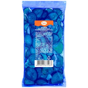 Runa Sliced Pickled Cucumbers in Honey Mustard Sauce 1.15kg - buy, prices for METRO - photo 1