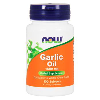 Now Foods Garlic Oil 1500mg 100 softgels - buy, prices for Biotus - photo 1