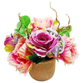 Funny Flowers Bouquet of Roses in a Pot - buy, prices for Tavria V - photo 2