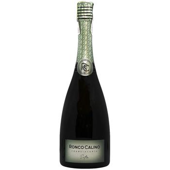 Sparkling wine Ronco Franciacorta DOCG Satèn White Dry 12.5% ​​0.75l - buy, prices for ULTRAMARKET - photo 1