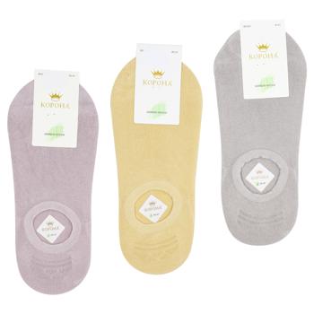 Шкарпетки Корона жіночі 36-41р - купити, ціни на МегаМаркет - фото 1