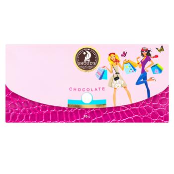 Shoud'e Clutch Dark Chocolate 70g