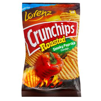 Чипси Lorenz Crunchips картопляні з паприкою 120г - купити, ціни на NOVUS - фото 1